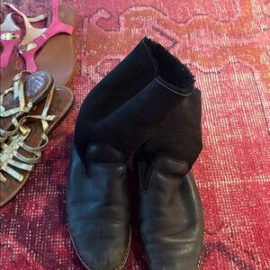 Roots Black Leather Boots